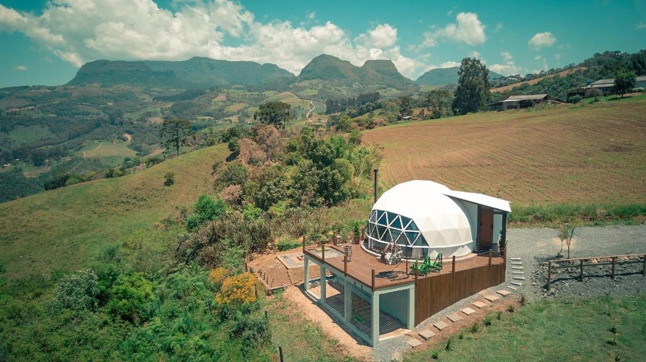 Villa The Space - Welcome To The Sky - Domo Geodesico à Alfredo Wagner Extérieur photo