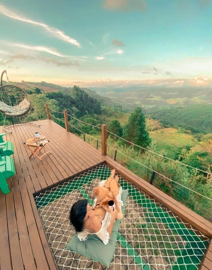 Villa The Space - Welcome To The Sky - Domo Geodesico à Alfredo Wagner Extérieur photo